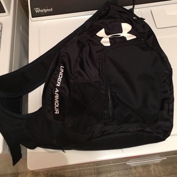 under armour sling backpack pink